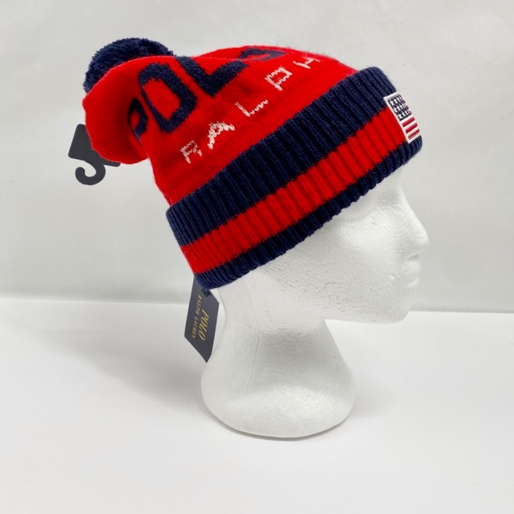 POLO RALPH LAUREN Polo Sport Knit Pom-Pom Hat - Picture 8 of 11